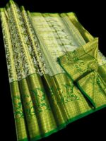 Dharmavaram Tissue Bridal Sarees - Image 3