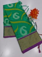 Chanderi Pochampally silkcotton Sarees - Image 2