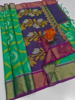 Chanderi Pochampally silkcotton Sarees - Image 3