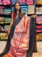 Handloom Leheriya Silk Sarees - Image 3
