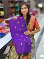 Love Embroidery Khadi Cotton Sarees