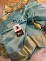 Crushed Tissue Silk Sarees - Image 10