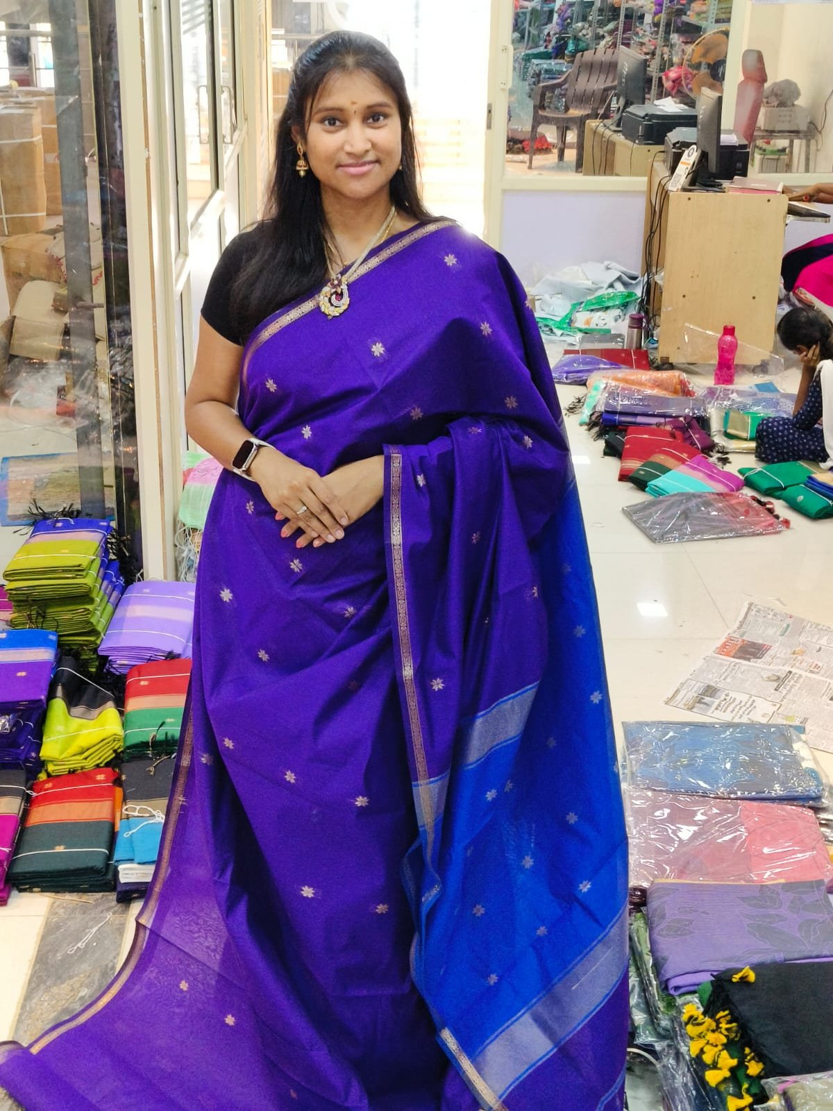 WhatsApp-Image-2025-05-15-at-2.13.12-PM-2.jpeg Maheswari Silk Cotton Sarees - Image 1