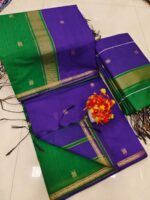 Maheswari Silk Cotton Sarees - Image 2
