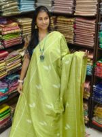 Ice Cream Tussar Silk Sarees - Image 4