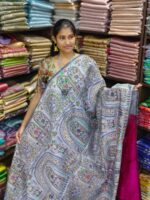 KHADI WARLI PRINT SAREES. FEEL GOOD MATERIAL FOR HOT SUMMER - Image 3