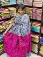 KHADI WARLI PRINT SAREES. FEEL GOOD MATERIAL FOR HOT SUMMER