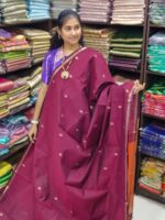 Maheswari Silk Cotton Sarees - Image 3
