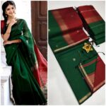 Maheswari Silk Cotton Sarees - Image 2