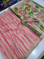 Linen jute cotton sarees - Image 2