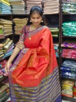 Premium Koramuslin kodisilk Sarees