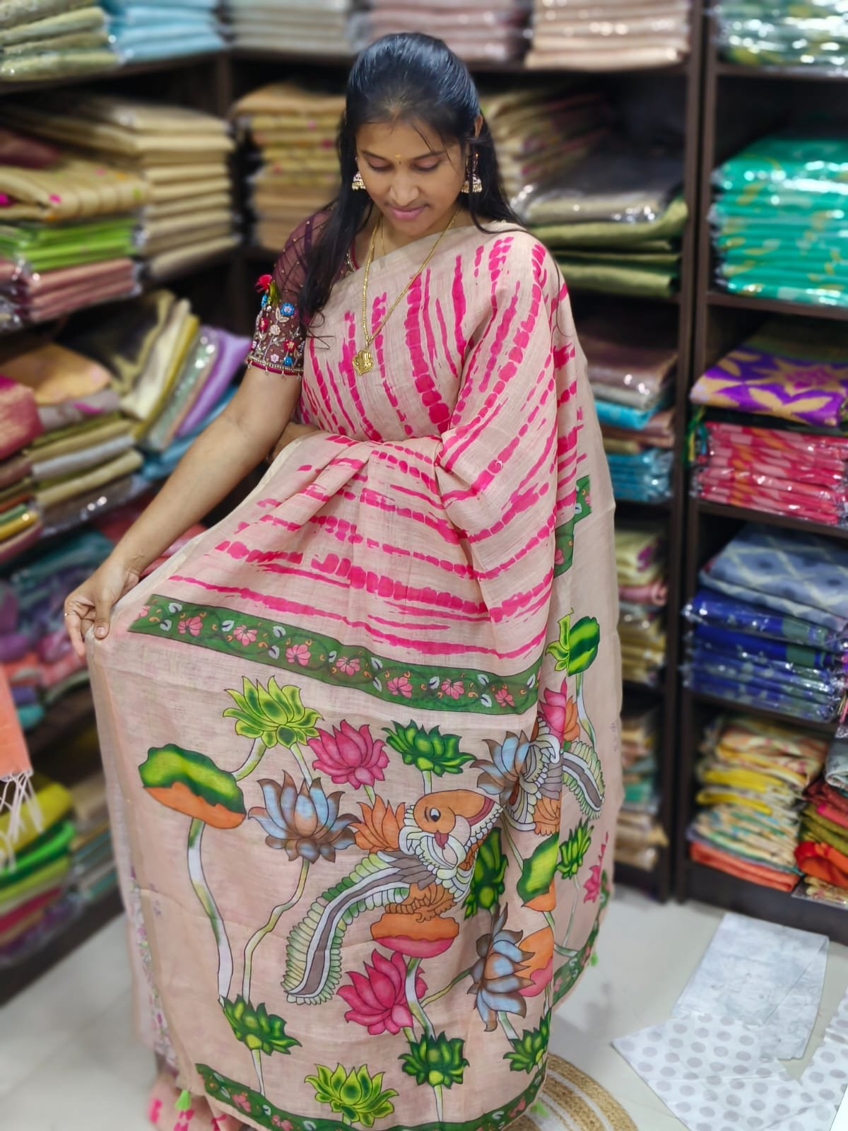 WhatsApp-Image-2025-06-19-at-3.41.09-PM-4.jpeg Linen jute cotton sarees - Image 1