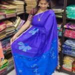 Linen jute cotton sarees