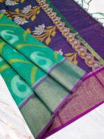 Chanderi Pochampally silkcotton Sarees - Image 5
