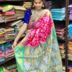 Chanderi Pochampally silkcotton Sarees