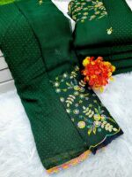 Premium Georgette Silk SAREE COMBO - Image 2