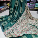 Ajrakh Modal Silk Sarees