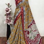 Traditional Mangalagiri Cotton Saree