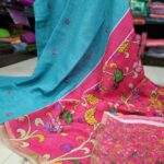 Linen Jute cotton sarees