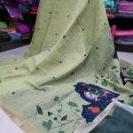 Linen Jute cotton sarees
