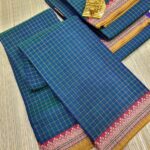 Authentic Checked Narayanpet Cotton Sarees
