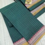 Authentic Checked Narayanpet Cotton Sarees