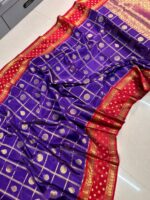 Elite Banaras kanchi pattu sarees - Image 3